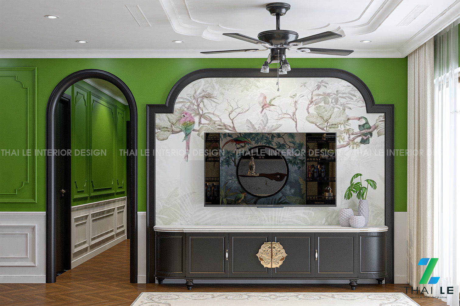 Thiết kế nội thất căn hộ The Horizon Q.7 - 123m2